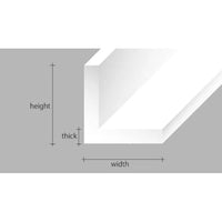 80EG291 プラボウ アングル 1.5mm x 長さ 350mm