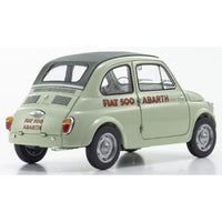 KS08966ALG 京商オリジナル 1/18 フィアット ヌォーバ 500 エラボラツィオーネ アバルト レコード (グリーンクリア)