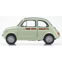 KS08966ALG 京商オリジナル 1/18 フィアット ヌォーバ 500 エラボラツィオーネ アバルト レコード (グリーンクリア)