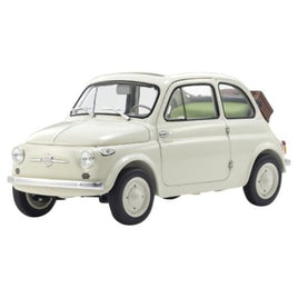 KS08966WA 京商オリジナル 1/18 フィアット ヌォーバ 500 アクセサリー付 (アイボリー)