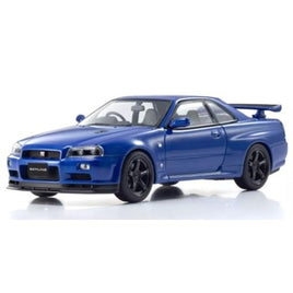 KS03936BL KYOSHOオリジナル 1/43 日産 スカイライン R34 GT-R VスペックⅡ(ベイサイドブルー)