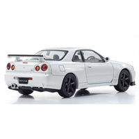 KS03936W KYOSHOオリジナル 1/43 日産 スカイライン R34 GT-R VスペックⅡ(ホワイトパール)