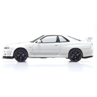 KS03936W KYOSHOオリジナル 1/43 日産 スカイライン R34 GT-R VスペックⅡ(ホワイトパール)