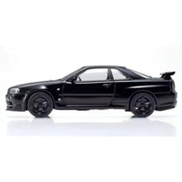 KS03936BK KYOSHOオリジナル 1/43 日産 スカイライン R34 GT-R VスペックⅡ(ブラックパール)