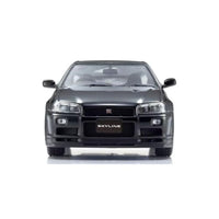 KS03936BK KYOSHOオリジナル 1/43 日産 スカイライン R34 GT-R VスペックⅡ(ブラックパール)