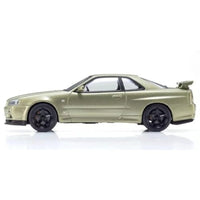 KS03936MJ KYOSHOオリジナル 1/43 日産 スカイライン R34 GT-R VスペックⅡNur (ミレニアムジェイド)