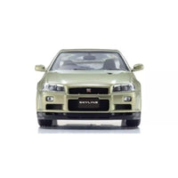 KS03936MJ KYOSHOオリジナル 1/43 日産 スカイライン R34 GT-R VスペックⅡNur (ミレニアムジェイド)