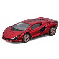 MS15706R Maisto 1/64 SI ランボルギーニ シアン FKP37 レッド