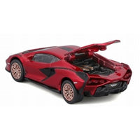 MS15706R Maisto 1/64 SI ランボルギーニ シアン FKP37 レッド