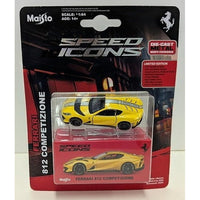MS15709YG Maisto 1/64 SI フェラーリ 812 コンペティツィオーネ メタリックイエロー
