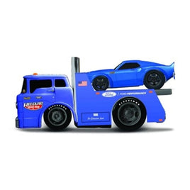 MS11564FORD Maisto 1/64 MM フォード C600 フラットベット1966/マスタングRTR 1969 リキッドブルー 25th アニバーサリー