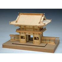 1/75  久能山 東照宮 楼門 白木タイプ木製組立キット