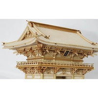 1/75  久能山 東照宮 楼門 白木タイプ木製組立キット