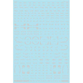 GM-072 1/144 GM ラインデカール No.3「with コーション」#1ライトグレー