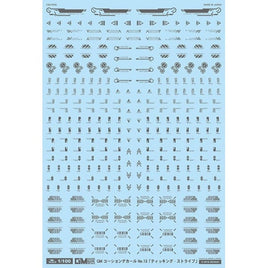 GM-604 1/100 GM コーションデカール No.13「ティッキング・ストライプ-dp-」ダークグレー