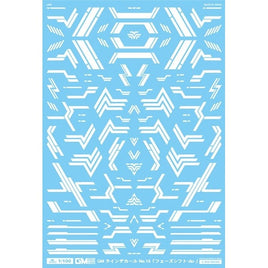 GM-617 1/100 GM ラインデカール No.15「フェーズシフト-dp-」ホワイト