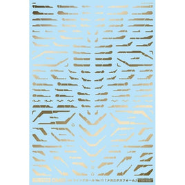 GM-632 1/100 GM ラインデカール No.11「メカニクスフォーム」ゴールド