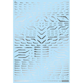 GM-636 1/144 GM ラインデカール No.12「メカニクスフォーム」シルバー