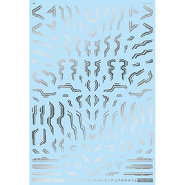 GM-639 1/100 GM ラインデカール No.13「デュアルライン」シルバー