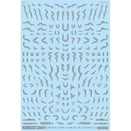 GM-643 1/144 GM ラインデカール No.14「デュアルライン」グレー