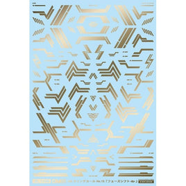 GM-652 1/100 GM ラインデカール No.15「フェーズシフト-dp-」ゴールド