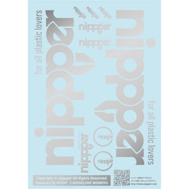 CNP-01SLV nippperデカール シルバー