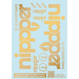 CNP-01 GLD nippperデカール ゴールド