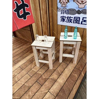 SP-013 1/12 温泉宿のみんなのイス(牛乳ビン2本ラムネビン2本付き)