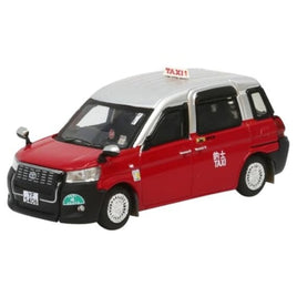 C33104 MODEL1 Toyota Comfort Hybrid Hong Kong Taxi (Urban/ Red) - YF5406トヨタ コンフォート ハイブリッド ホンコン タクシ