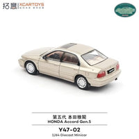 Y47-02 拓意(XCARTOYS) 1/64 Honda Accord Gen 5 - Champagne Gold