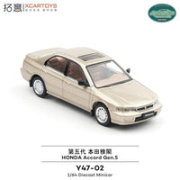 Y47-02 拓意(XCARTOYS) 1/64 Honda Accord Gen 5 - Champagne Gold