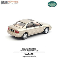Y47-02 拓意(XCARTOYS) 1/64 Honda Accord Gen 5 - Champagne Gold