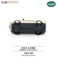 Y47-02 拓意(XCARTOYS) 1/64 Honda Accord Gen 5 - Champagne Gold