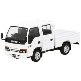 T66632 MODEL1 1/64 いすゞ エルフ(ELF) ダブルキャブ - ホワイト