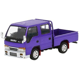 T66633 MODEL1 1/64 いすゞ エルフ(ELF) ダブルキャブ カスタムバージョン - パープル