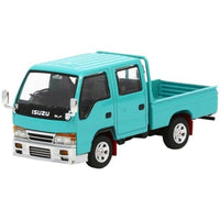 T66634 MODEL1 1/64 いすゞ エルフ(ELF) ダブルキャブ カスタムバージョン - ティファニーブルー