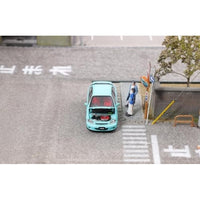 C33303 MODEL1 1/64 Honda Civic Type R EK9 Tiffany Blue