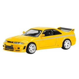 PR640053 POP RACE 1/64 Nissan GT-R Nismo 400R Prototype Yellow