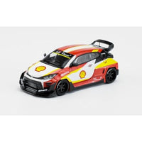 PR640039 POP RACE 1/64 SHELL TOYOTA PANDEM GR YARIS