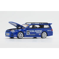 PR640059 POP RACE 1/64 NISSAN STAGEA CALSONIC LIVERY