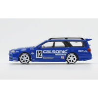 PR640059 POP RACE 1/64 NISSAN STAGEA CALSONIC LIVERY