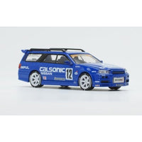 PR640059 POP RACE 1/64 NISSAN STAGEA CALSONIC LIVERY