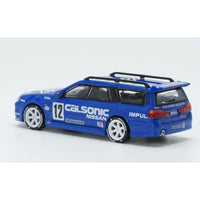 PR640059 POP RACE 1/64 NISSAN STAGEA CALSONIC LIVERY