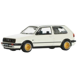 PR640071 POP RACE 1/64 VOLKSWAGEN GOLF GTI MK2 WHITE
