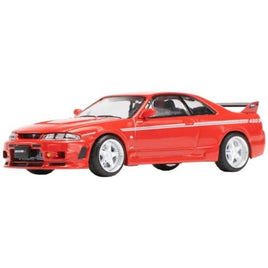 PR640091 POP RACE 1/64 Nissan GT-R R33 NISMO 400R - Super Clear Red