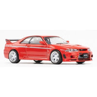 PR640091 POP RACE 1/64 Nissan GT-R R33 NISMO 400R - Super Clear Red