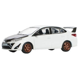 PR640094 POP RACE 1/64 Toyota GR Vios - White