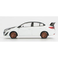 PR640094 POP RACE 1/64 Toyota GR Vios - White