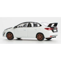 PR640094 POP RACE 1/64 Toyota GR Vios - White