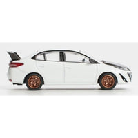 PR640094 POP RACE 1/64 Toyota GR Vios - White
